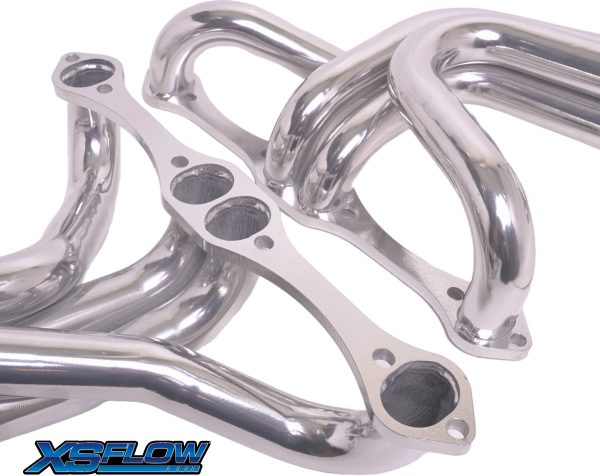 1955-82 Corvette Small Block Chevy V8 Mid Length Headers - Ceramic Coated - Image 3